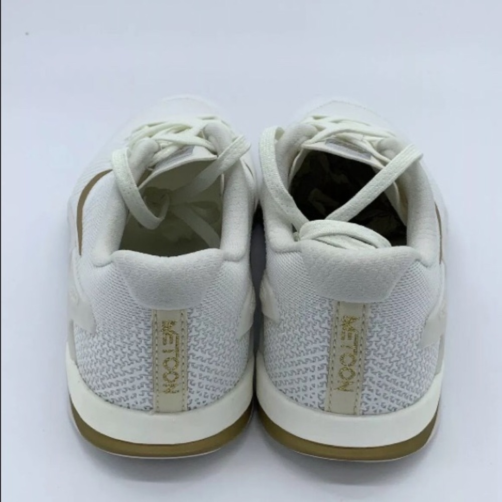 Nike Womens Metcon 4 White/Metallic Gold av2141-120 - Picture 6 of 10